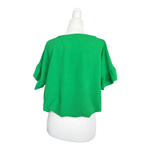 Julia by Love J Ruffle Sleeve Blouse - Picture 4 of 9